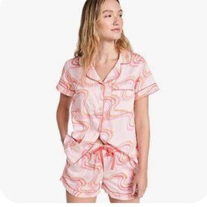 Bedhead In the Groove Shorty Pajamas, size medium, EUC!